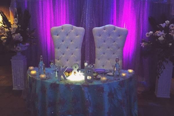 Sweetheart table