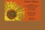 Sunflower Edge Wedding Invitation.
Invite friends and family to your wedding with this unique Sunflower Edge Wedding Invitation. Personalize it with the names of the bride and groom and specific details of your wedding. Feel free to change the text, font or paper type to suit the needs of your wedding. Image is a digitally enhanced floral photograph of a yellow sunflower blossom. Perfect for a sunflower or summer wedding.
