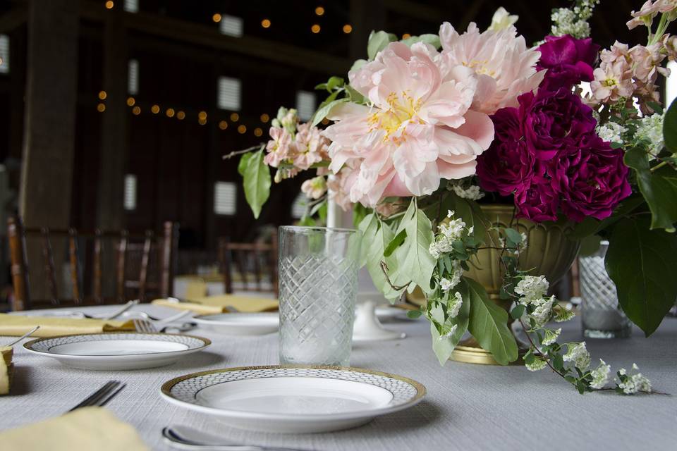 Floral centerpiece