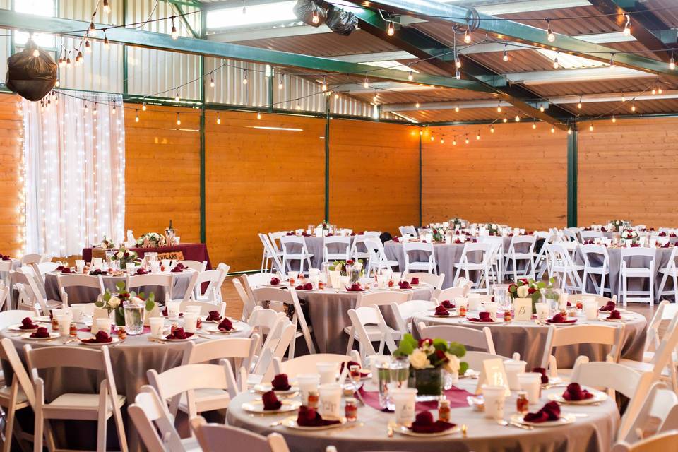 Barn reception | Dan Rice Photography