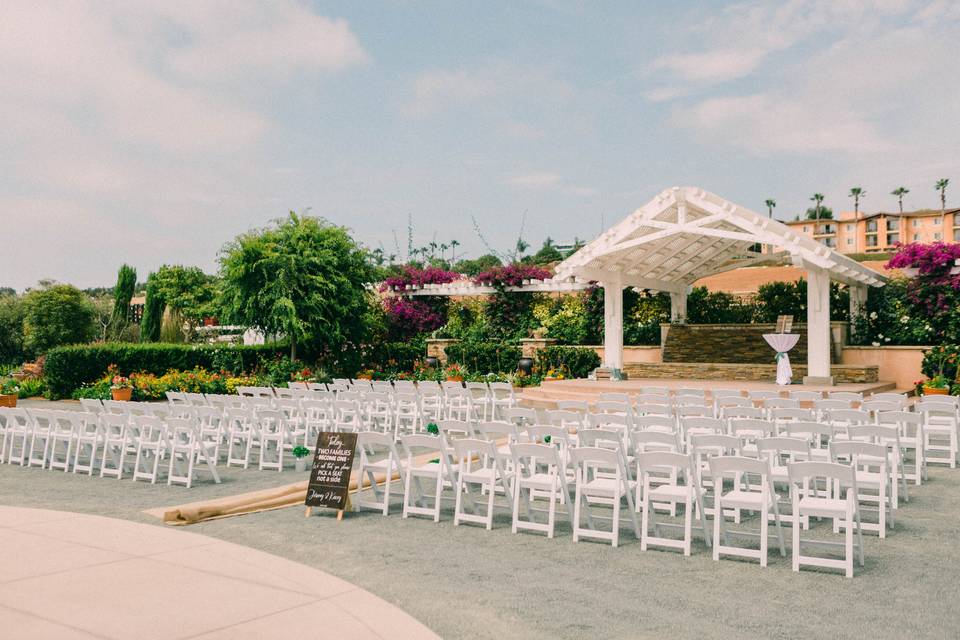 White chairs