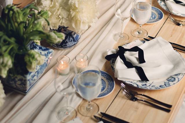 Tablescape at The Topping Rose