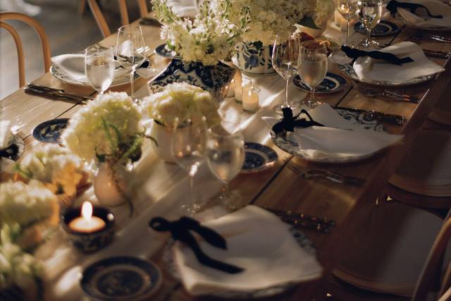Tablescape at The Topping Rose