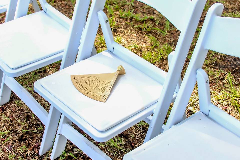 Folding chairs