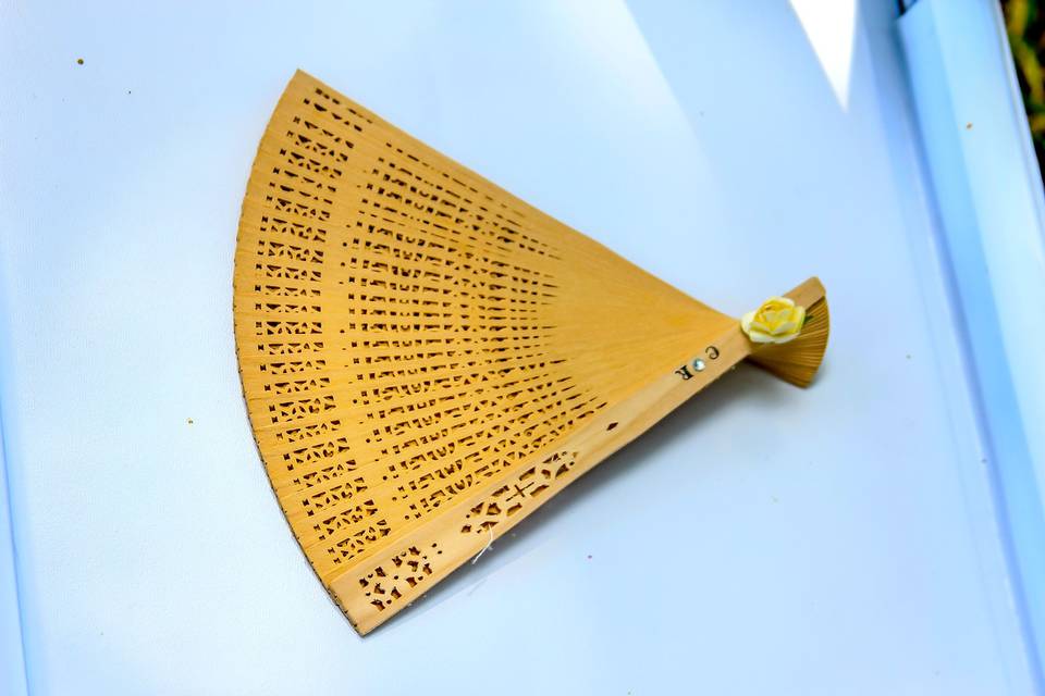 Wooden fan