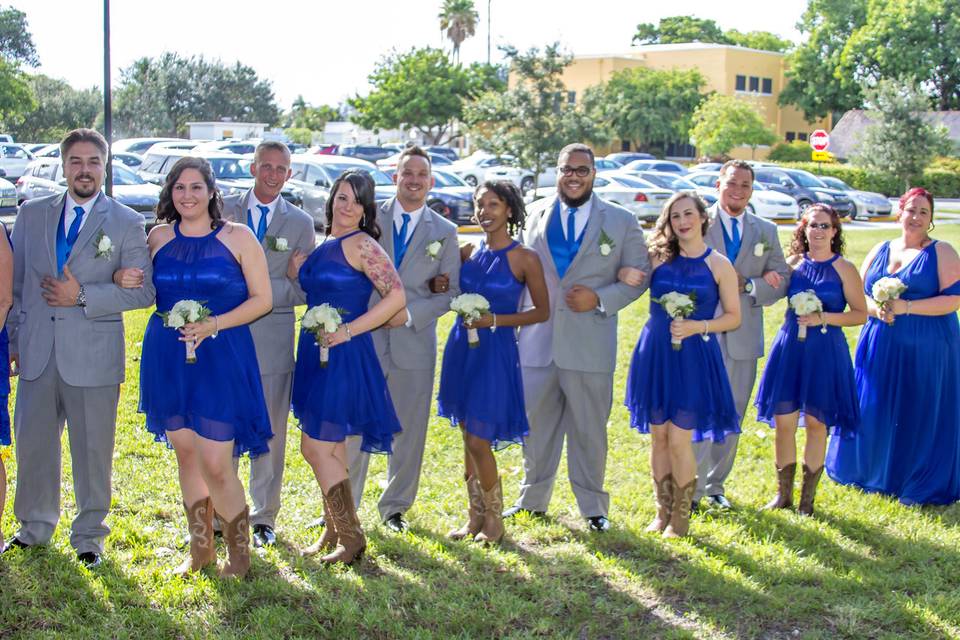 Wedding attendants