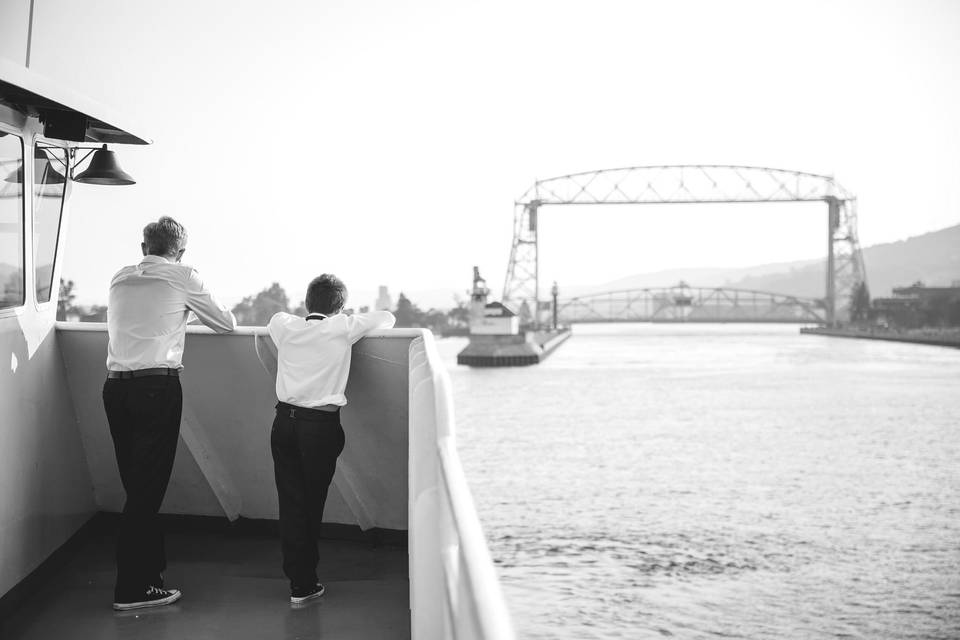 Boat wedding