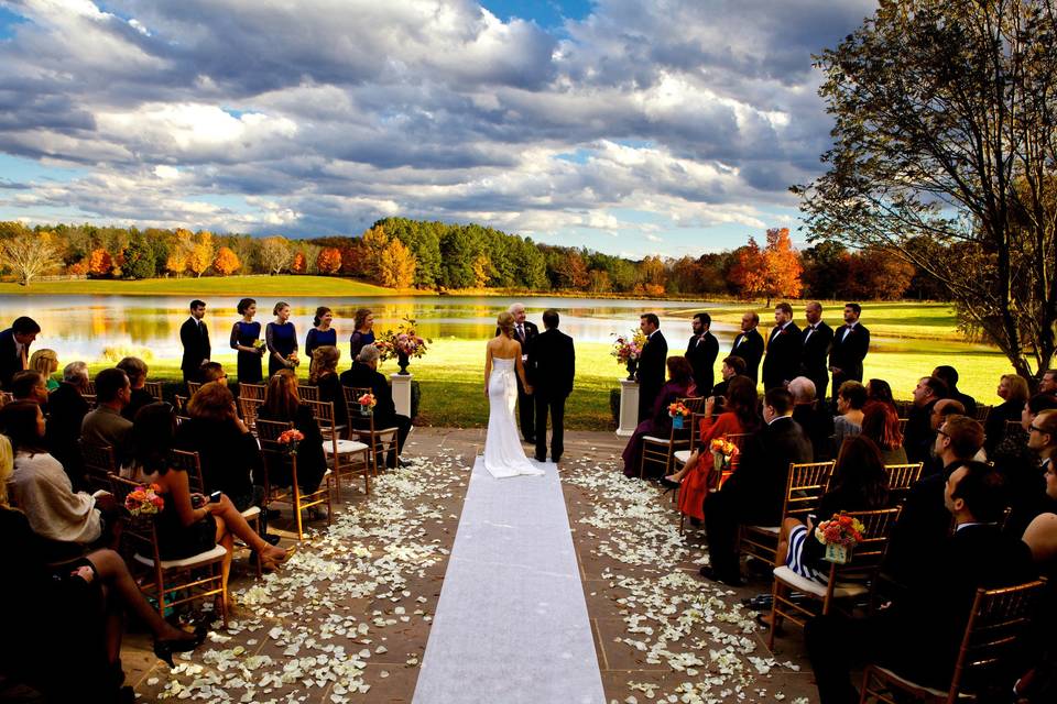 Barn and Pavilion Wedding