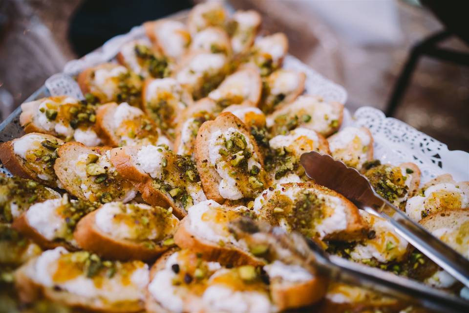 Gourmet Crostini Appetizers