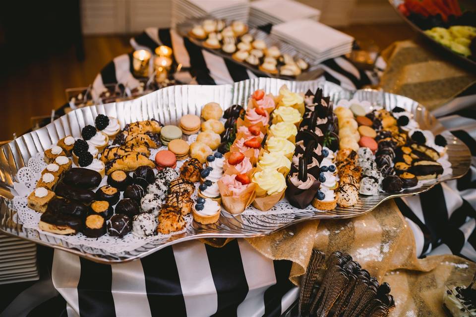 Assorted Dessert Display