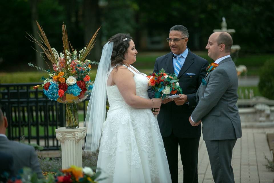 The ceremony