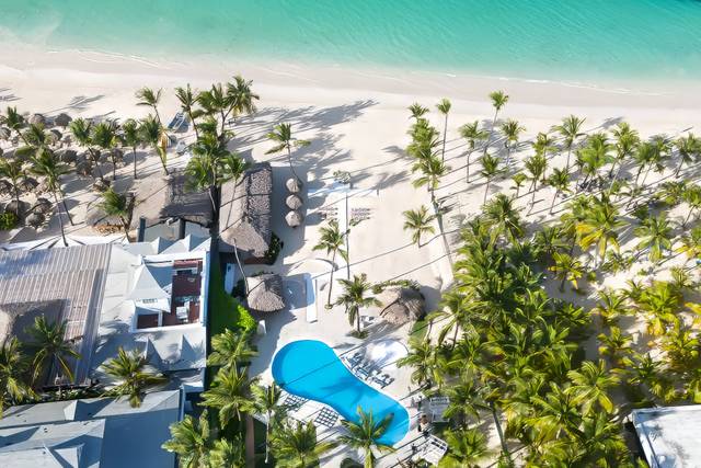 Kukua Beach Areal View