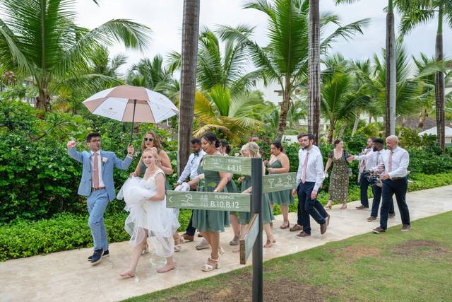 Destination Wedding rainy day