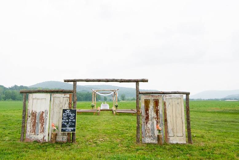 The wedding aisle