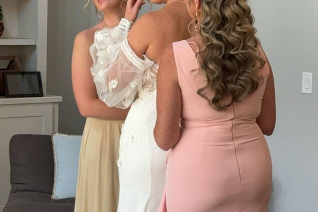 Hair and makeup