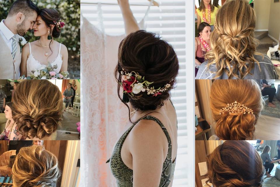 Hair and makeup