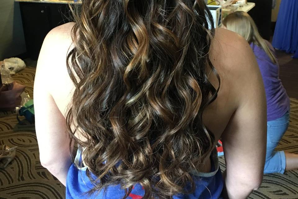 Bridal hair style