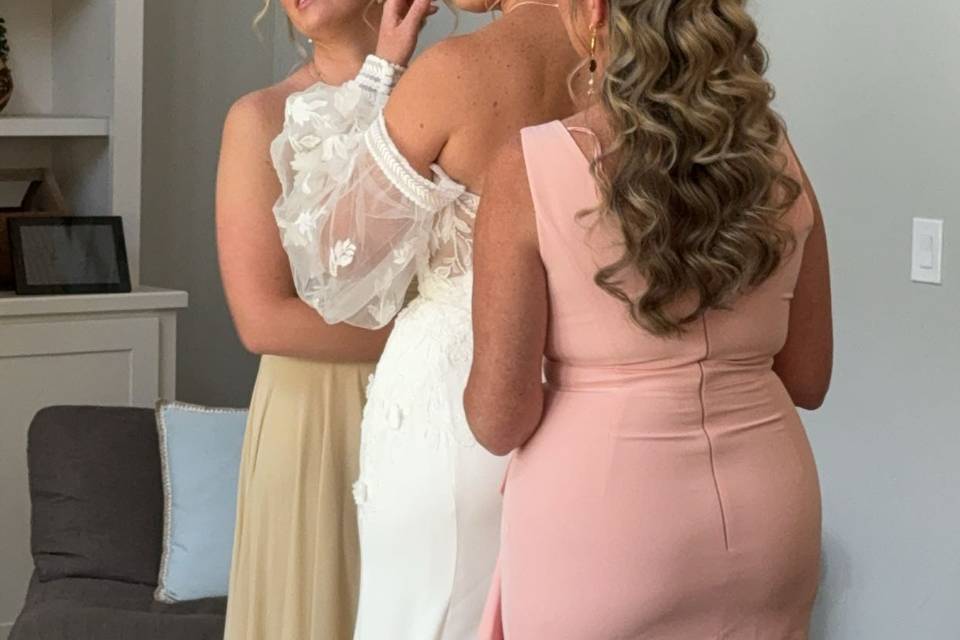 Hair and makeup