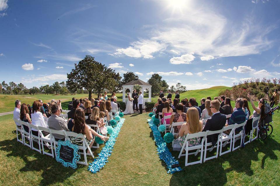 Spring Gazebo Ceremony