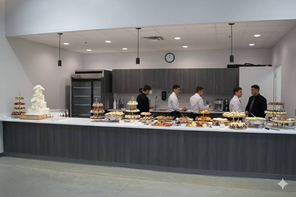 Dessert Bar-Catering Kitchen