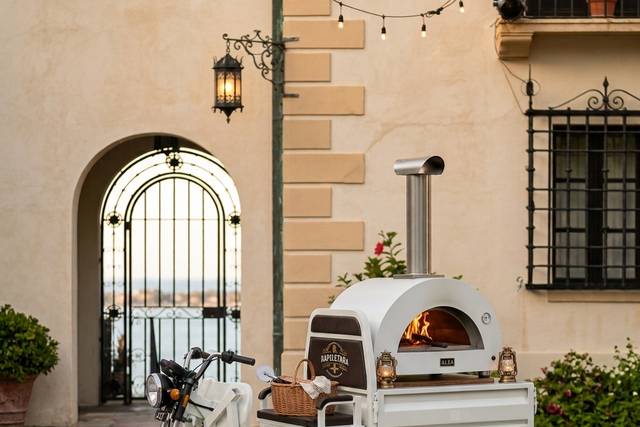 Mobile oven setup