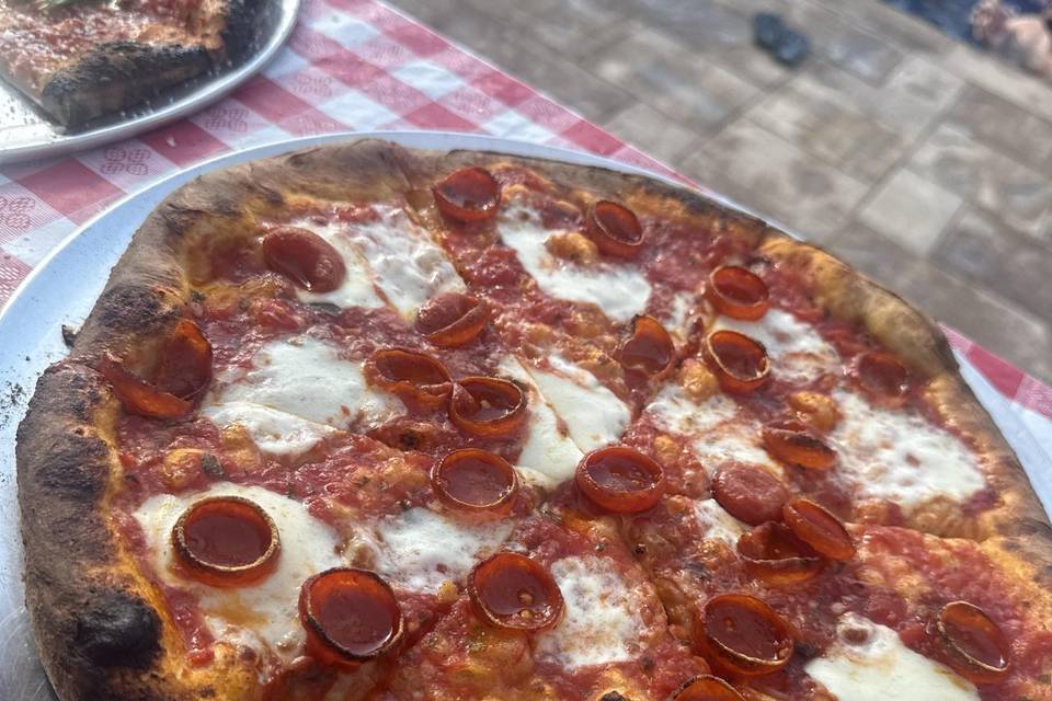 Pepperoni pizza