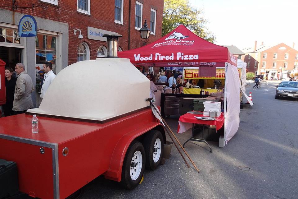 Stone Oven Catering (Mobile Wood Fired Pizza)