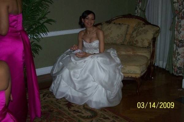 Bride's photo
