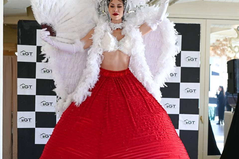 The giant dress