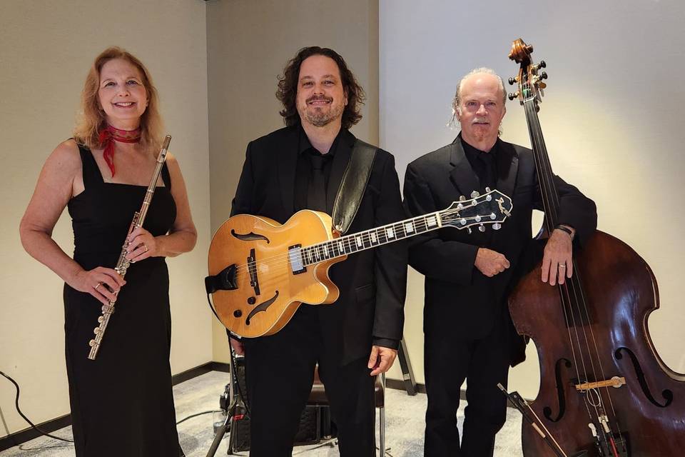 Jazz Flute/Guitar/Bass Trio