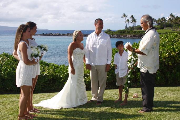 vow renewal with family