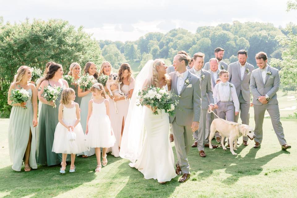 Bridal Party Candid