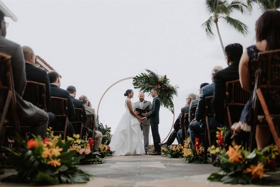 Tropical ceremony