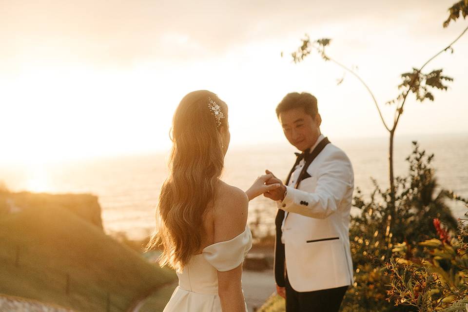 Newlywed Sunset