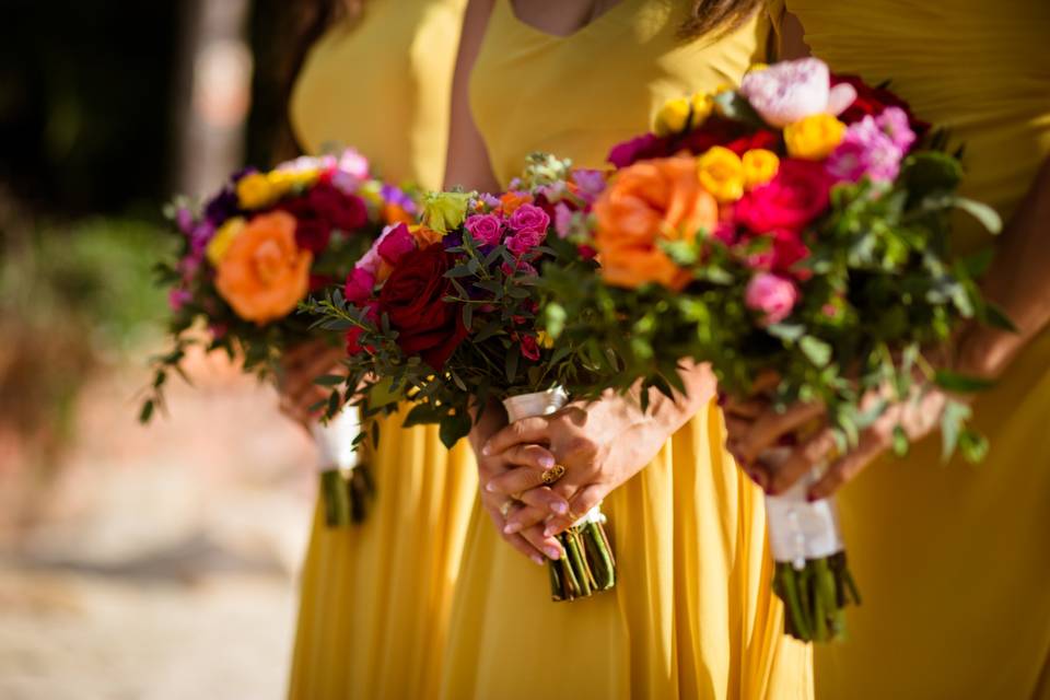 Lovely bridesmaids style