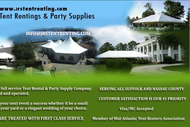 JR'S TENT RENTING & PARTY SUPPLIES