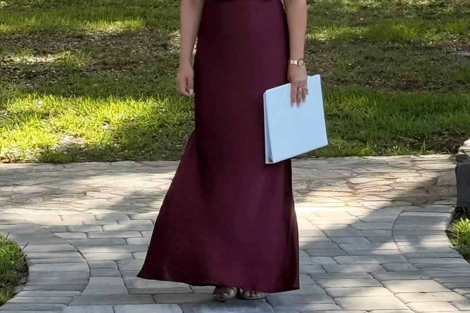 Your wedding officiant