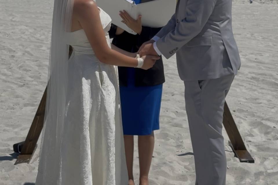 Jacksonville beach wedding