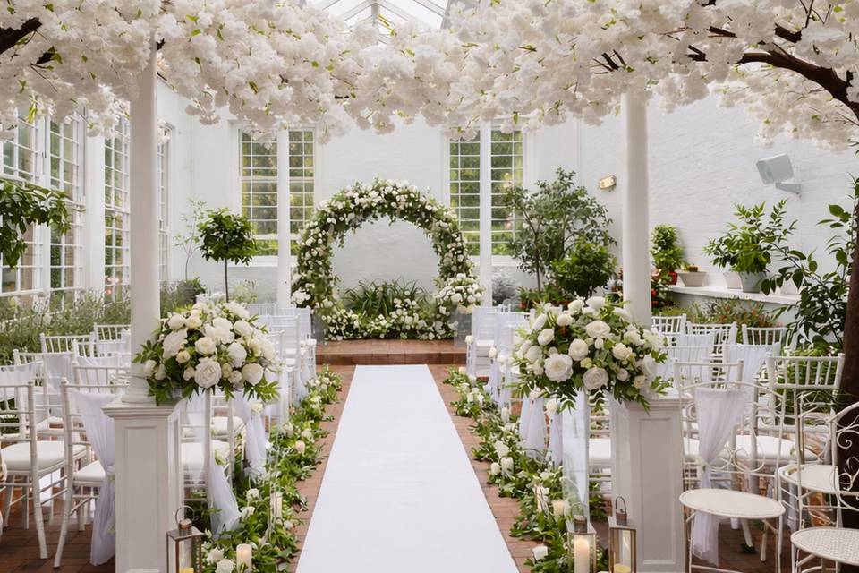 Ceremony florals