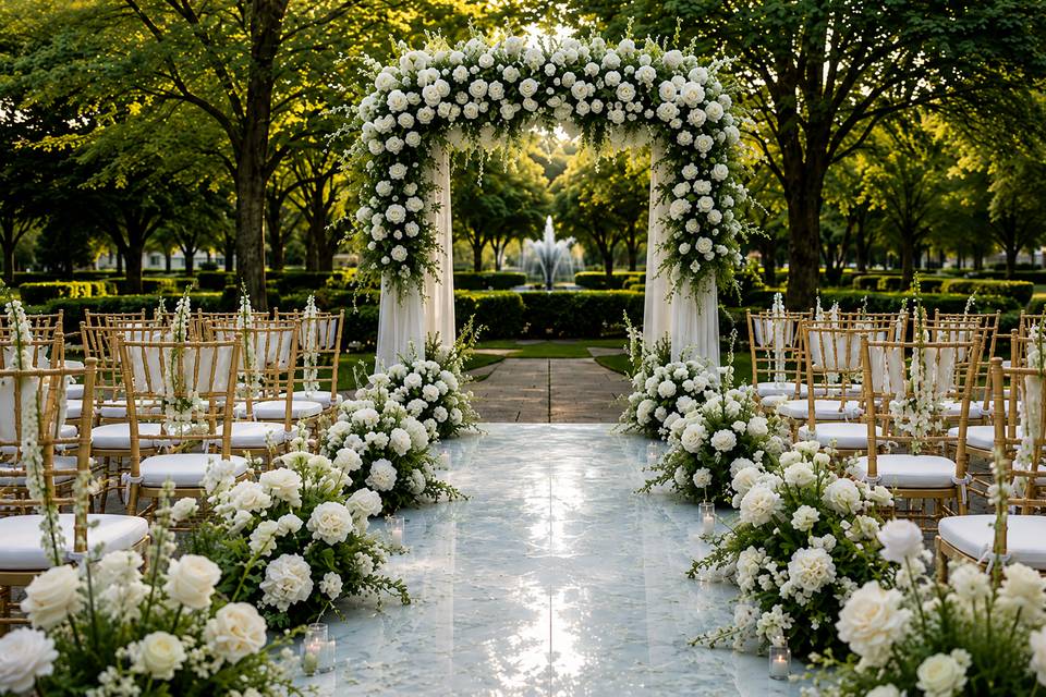 Ceremony florals