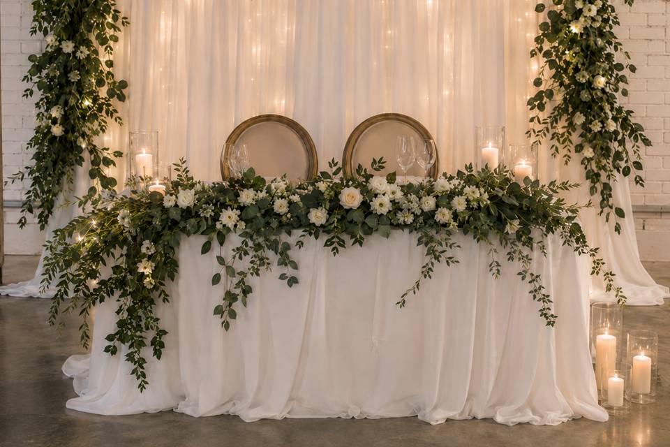Sweetheart table