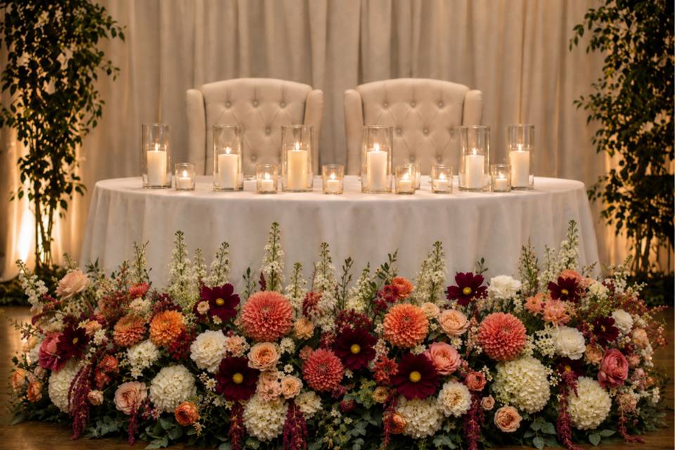 Sweetheart table