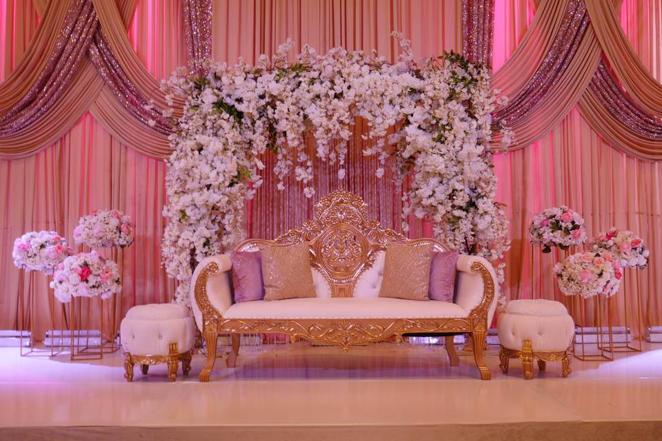 Indian wedding setup
