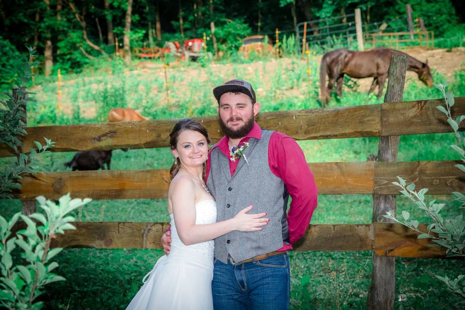 Couple's portraitPhoto by Crooked River Farm Photography LLC