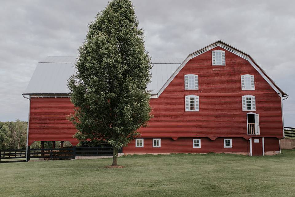 Barn exterior