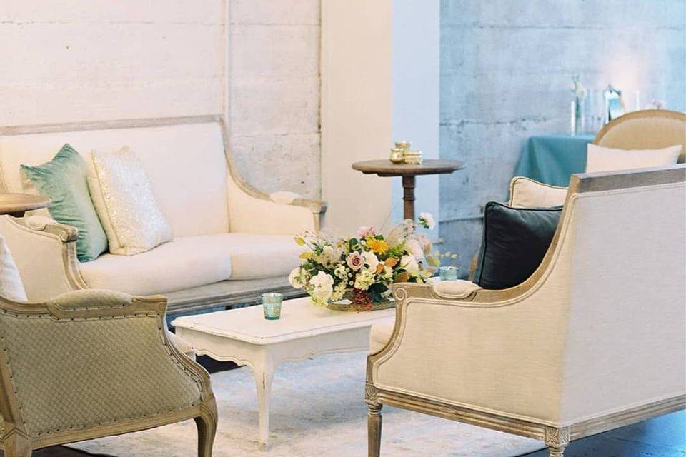 French Country soft seating