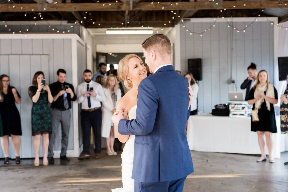 First dance