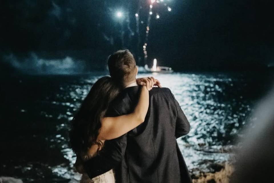 Fireworks Wedding