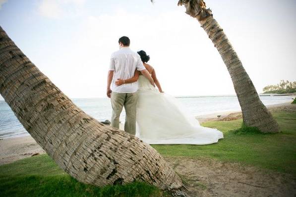 Hawaii beach wedding