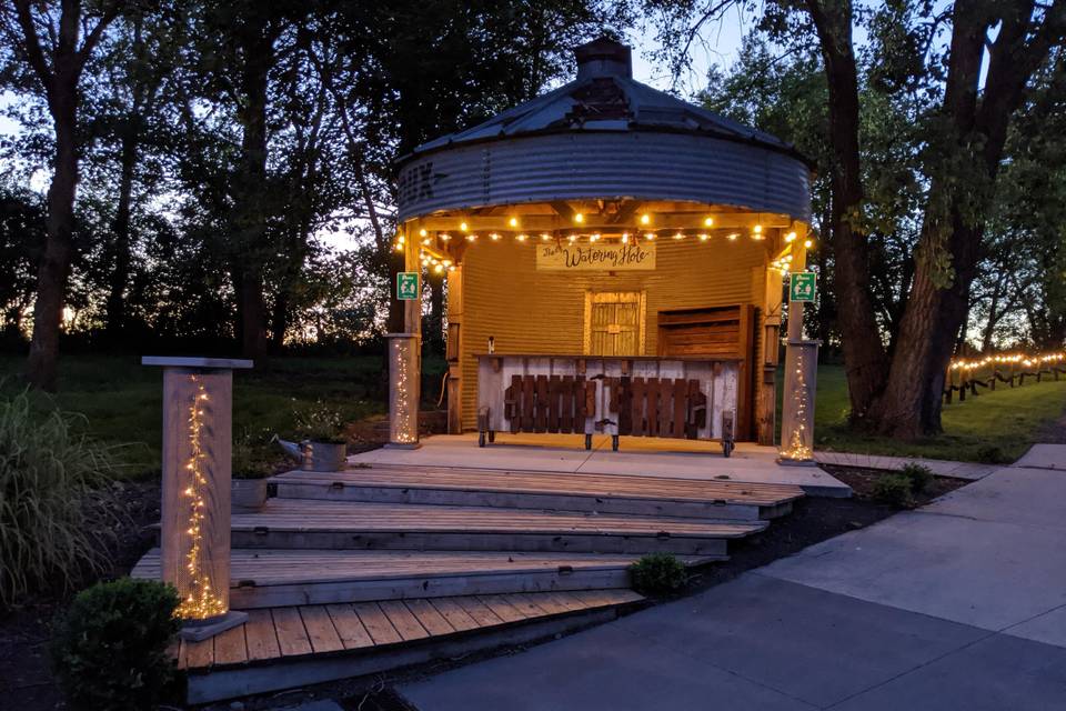 Watering Hole -Outside Bar